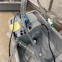 Chemglass Glass Condenser w Pump image 1